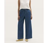 Finery London 100% Cotton Denim Trouser with Stretch Waist Petite INDIGO SIZE 12