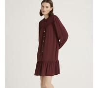 Finery London Beccy Viscose Crepe Lace Insert Detailed Dress BLACK SIZE 10