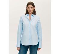 Finery London Cotton Rich Collared Shirt Blue