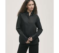 Finery London Dillion Cotton Stretch Hero Shirt BLUE SIZE 18