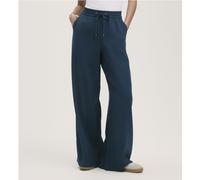 Finery London Dixie Rayon Trouser with Stretch Waist Short BLACK SIZE 10