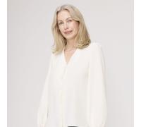 Finery London Elvora Crepe Button Through Blouse BLACK SIZE 10