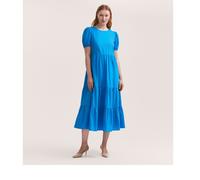 Finery London Genieve Cotton Dress BLUE SIZE 10