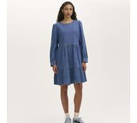 Finery London Nancy Denim Long-Sleeve Dress INDIGO SIZE 10