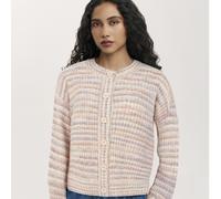 Finery London Whitney Multi-Coloured Cardigan IVORY STRIPE SIZE 10