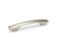 Finesse Bridge Handle, 128mm Centres, Brushed Nickel, Pack Of 2