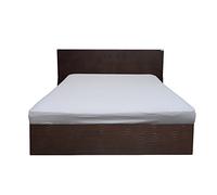 Finest 100% Egyptian Cotton Solid 18" Inch 1 PC Fitted (Bottom) Sheet 800 Thread Count Extra Deep Pocket Long Staple Cotton Wrinkle Free Fitted Bed Sheet, (Super King,White)