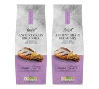 Finest Ancient Grain Bread Mix with Rye Sourdough, 500g, Pack Of 2, Mixed Seeds, Makes 1 Large or 2 Medium Loaves, Suitable for Vegetarians