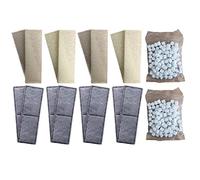 Finest Aquatics 12 x Compatible Foam and 12 x Compatible Polycarbon Carbon Filter Cartridges and 3 x 170g Compatible Biomax to fit Fluval U3 Internal Filter