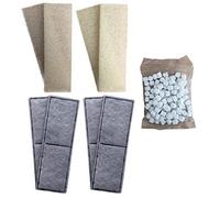 Finest Aquatics 4 x Compatible Foam and 4 x Compatible Polycarbon Carbon Filter Cartridges and 170g Compatible Biomax to fit Fluval U3 Internal Filter