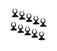 Finest Aquatics Fish Tank Sucker Suction Cup Holder Bracket Aquarium Filter Hose Pipe 10 Pack - Various Sizes (23mm clip with 45mm cup (10 Pack))