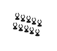 Finest Aquatics Fish Tank Sucker Suction Cup Holder Bracket Aquarium Filter Hose Pipe 10 Pack - Various Sizes (20mm clip with 30mm cup (10 Pack))