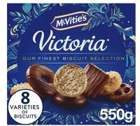Finest Biscuit Selection 550G Delicious Tasty And Twisty Treat Gift Hamper, Christmas,Birthday,Easter (Pack Of 4)