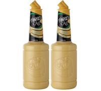 Finest Call Banana Puree| Real Fruit | Cocktail Ingredient | 1 Litre Bottle | Easy Pour | Bar Essential | Premium Ingredients | Cocktails, Drinks, Desserts (Pack of 2)