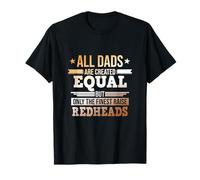 Finest Dads Raise Redheads Cute Red Hair Girls Women Graphic T-Shirt