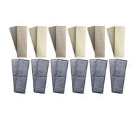 Finest-Filters 12 x Compatible Foam and 12 x Compatible Polycarbon Carbon Filter Cartridges to fit Fluval U3 Internal Filter