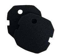 Finest-Filters 2 x Compatible With AquaOne Aqua One AQUIS 1200/1250 and 1000/1050 Black Fine Filter Foams