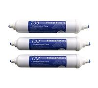 Finest-Filters 3 x Replacement Under Sink Filter Cartridges 6 Month for all Undersink Systems