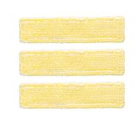 Finest-Filters 3pk Replacement Microfibre Cleaning Cloth Pads Compatible with Kärcher WV2, WV5 & WV6 Window Vacuum Spray Bottles