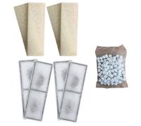 Finest-Filters 4 X Compatible Foam And 4 X Polymax Filter Cartridges And 170G Biomax For Fluval U3