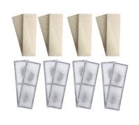 8 x Compatible Foam and 8 x Compatible PolyMax ClearMax Filter Cartridges Compatible With Fluval U3 Internal Filter