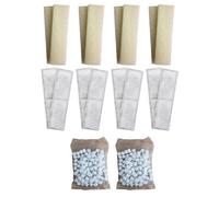 Finest-Filters 8 X Compatible Foam And 8 X Polymax Filter Cartridges And 2 X 170G Biomax For Fluval U4