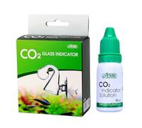 Finest-Filters CO2 Indicator Tester Aquarium CO2 Monitor Glass Drop Checker For Aquarium Fish Tank With CO2 Indicator Solution