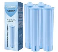 Finest-Filters Coffee Machine Water Filter Replacement Compatible for Jura Blue, Filter Cartridge for Jura Blue (4 Pack)