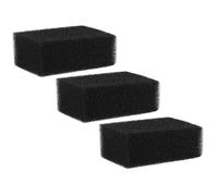 Finest-Filters Compatible Ciano Black FINE Foam Filters x3 (XL 30ppi). Replacement Compatible with Ciano Internal Aquarium Foam Filters - Mechanical Filtration Aquarium Filter Media, Extra Large, FINE