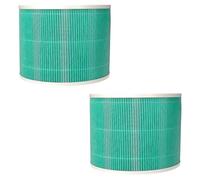 Finest-Filters Compatible Replacement Filter for Levoit 300S /Core 300 /Core 300-RF | Choose White/Yellow or Blue | Packs of 1 or 2 | 3-Stage H13 HEPA + Activated Carbon (2 Pack - BLUE)