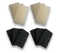 Finest-Filters Compatible With Interpet PF1 Filter Foam And Carbon Foam Set Aquarium Fish Tank