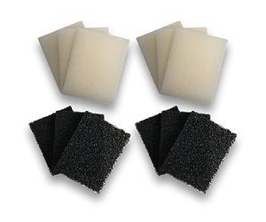 Finest-Filters Compatible With Interpet PF2 Filter Foam And Carbon Foam Set Aquarium Fish Tank