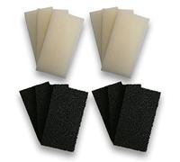 Finest-Filters Compatible With Interpet PF3 Filter Foam And Carbon Foam Set Aquarium Fish Tank