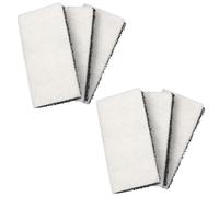 Finest-Filters Compatible with Interpet PF3 Monthly Service Kits Filter Media PF3 Compatible Filter Floss Carbon Foams (6 Pack)