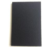 Finest-Filters DIY Activated Carbon Impregnated Foam Sheet for Aquarium and Pond Filters (25mm Thick Sheet)