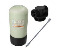 Finest-Filters Fiberglass Pressure Vessel Kit (Empty)- Deionisation (DI) Mineral Tank with Riser Pipe & Lid (9.2L & 25.2L Variants) (9.2L (7x17))