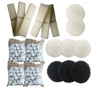 Finest-Filters Filter Media Set Compatible with FX4 / FX5 / FX6 Foam, Biomax, Water Polishing