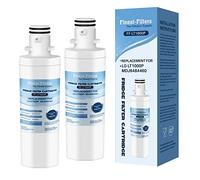 Finest Filters LT1000P Refrigerator Water Filter and Air Filter, Compatible with LG LT1000P, LT1000PC, MDJ64844601, Kenmore 46-9980, 9980, ADQ74793502, ADQ74793501 and LT120F (2 Pack)