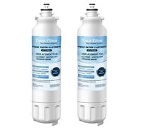 Finest-Filters LT800P Fridge Water Filter Compatible with LG LT800P, ADQ73613401 Refrigerator Water Filter Replacement Cartridge (2 Pack)