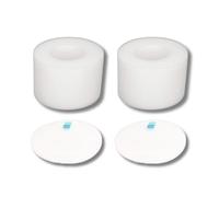 Finest-Filters Replacement Filter Set Compatible with Shark NV601UK, NV601UKT & NV600UK - 2 Foam Filters & 2 Felt Pads (Replaces Part XFFK600EU)