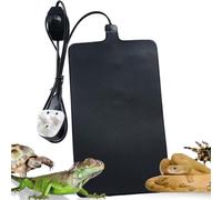 Finest-Filters Reptile Heating Mat Under Tank Terrarium Reptile Heat Pad with Temperature Control, Adjustable Reptile Heat Mat for Lizard, Turtle, Tortoise, Snake, Gecko etc (20w (14" x 8"))