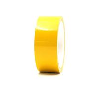Finest Folia Decorative Strips, 10m x 50mm, Yellow, Self-Adhesive, Weather-Resistant, PVC, Universal Use