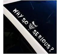 Finest Folia FS56 Why So Serious Joker Front Windshield Sticker