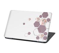 Finest Folia Laptop Film Cover, Abstract Adhesive Film, Notebook Sticker, Protective Cover, Self-Adhesive Vinyl Skin Sticker (LP92 Marble Rose, 15 Inches)