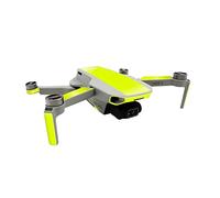 Finest Folia Protective Film Compatible with DJI Mini 2 Drone and Controller Sticker Set Perfect Fit Waterproof Skin Sticker Design Film (Partial Adhesion, K156-07 Neon Yellow)