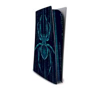 Finest Folia Screen Protector Compatible with PS5 Sticker Case for Console Games, Vinyl Sticker Case for Scratch Protection Design Cover RX023 (Digital Edition, No.20 Spider)