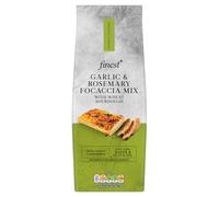 Finest Garlic & Rosemary Focaccia Mix with Wheat Sourdough, 500g, Suitable for Bread Makers