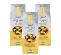 Finest Pizza Base Mix with Italian Sourdough, Just Add Water, Makes 2 Medium or 4 Small Pizzas, 500g, Pack Of 3
