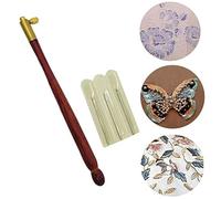 Finetoknow Tambour Hook with 3 Needles 70 100 120 Embroidery Beading Crochet Tools Kit