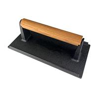 Finetree Cast Iron Steak Weight - BBQ Hamburger Bacon Heavy Duty Grill Meat Press
